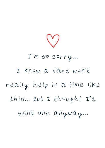 I'm so sorry...I know a card won't really help in a time like this... created by CK.PRINTS