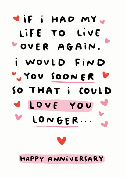 Find You Sooner So I could Love You Longer created by Arrow Gift Co