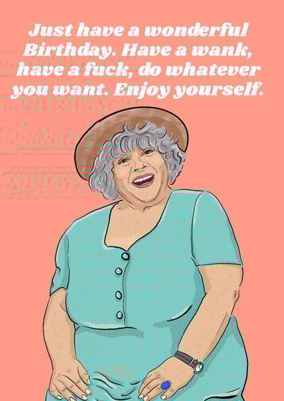 Miriam Margolyes created by The Queer Store