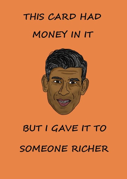 Happy Birthday From Rishi Sunak created by Possco