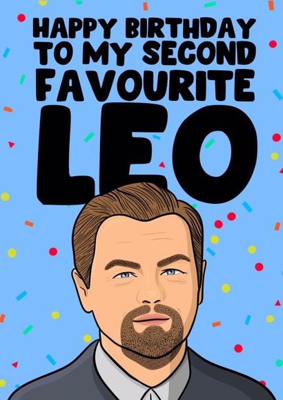 Happy Birthday to my second favourite Leo created by PearlandRosePrints