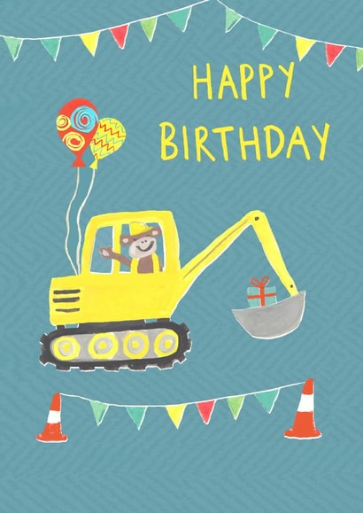 Happy Birthday Digger created by Just like Sophie