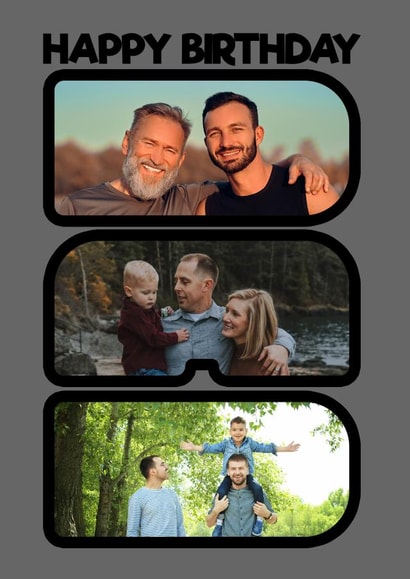 Happy Birthday Dad - Photo Card created by Blind Faith