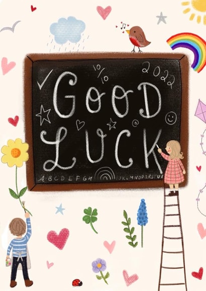 Good luck created by Love Lucy Illustration