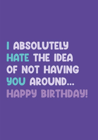 funny birthday card 1000 created by Nathan Cooper