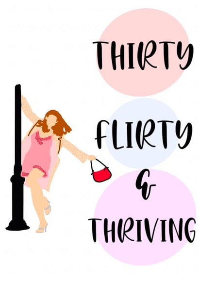 13 going on 30 birthday card created by AKCreativeFinds