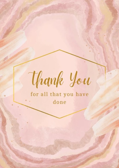 Thank You For All That You Have Done created by Colourful Designs 