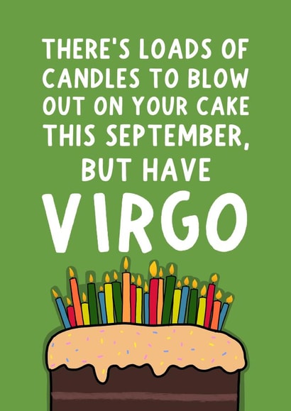 Happy September birthday, Virgo created by Pickled Prints
