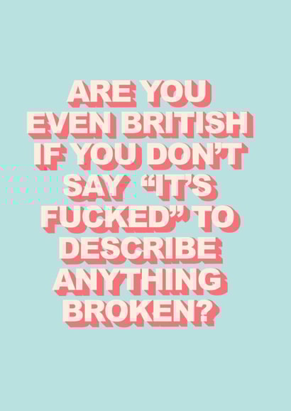 British created by Phaedra Peer