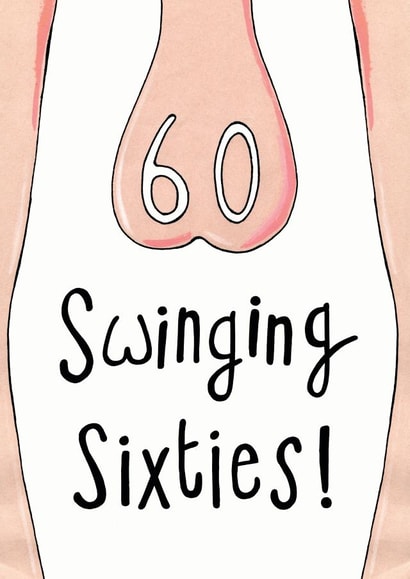 Swinging 60 created by Martyn Scribbler Illustration