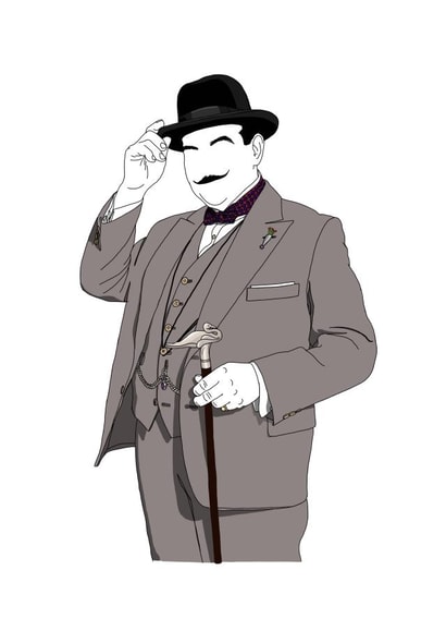 Poirot created by Homebird Art