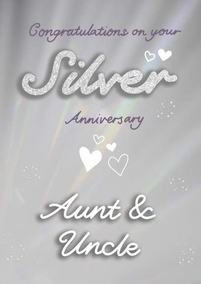 Happy Silver Anniversary Aunt & Uncle! created by @MarcoLooks