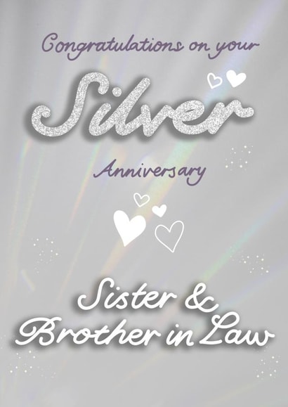 Happy Silver Anniversary Sister & Brother in Law! created by @MarcoLooks