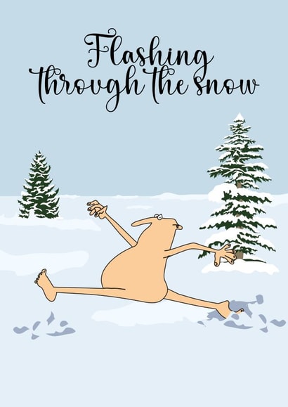 Flashing through the snow! created by Rosewood Design