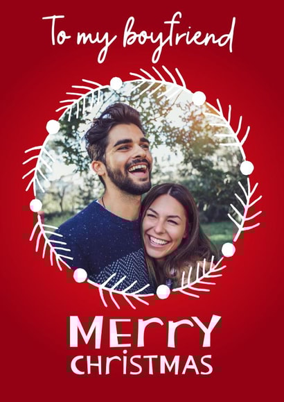 Boyfriend - Merry Christmas - Photo Card created by Rosewood Design