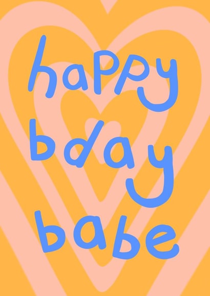 Happy Bday Babe created by Creative Char