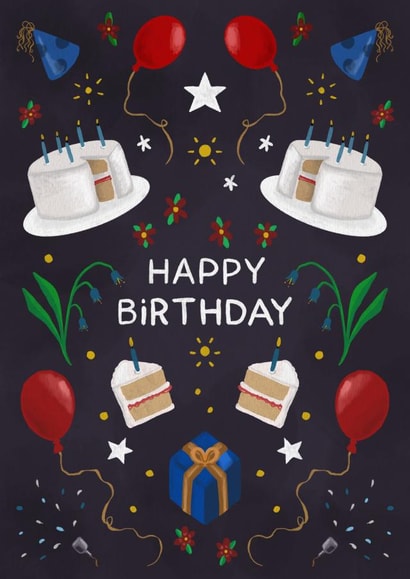 You can’t have a happy birthday without cake! created by Art by Reebee