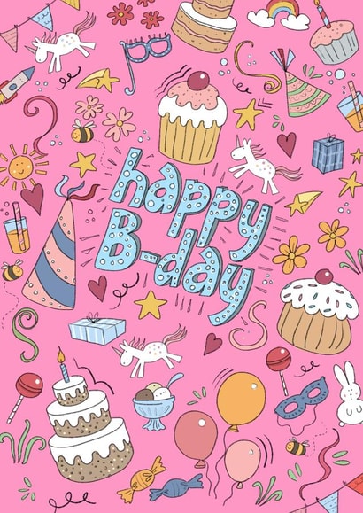 Happy Birthday created by Leah Rowe