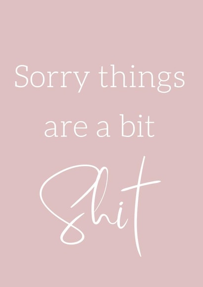 Shit time card created by @Little Gifts Suffolk