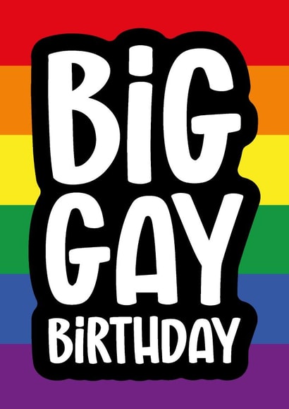 Big Gay Birthday created by Paul Stevens