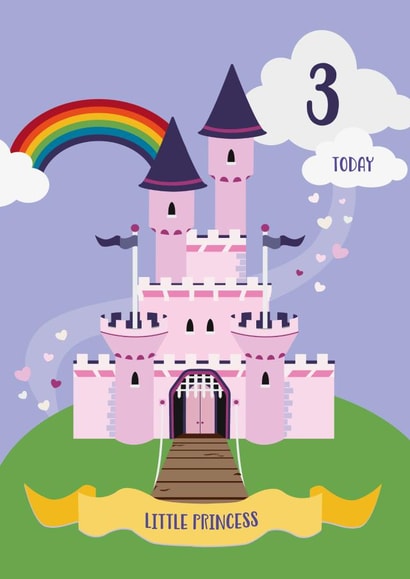 3 Today - Little Princess Fairy-tale Castle created by Roger Bear Designs