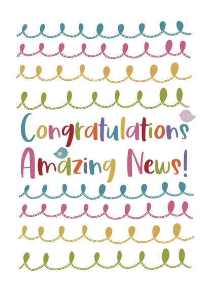 Big Congratulations - Amazing News created by And You Can Quote Me