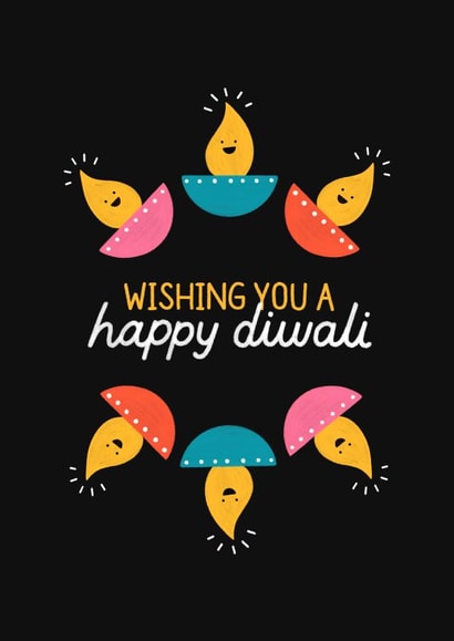 Cute Diwali Card for your family and friends created by ItsJessica