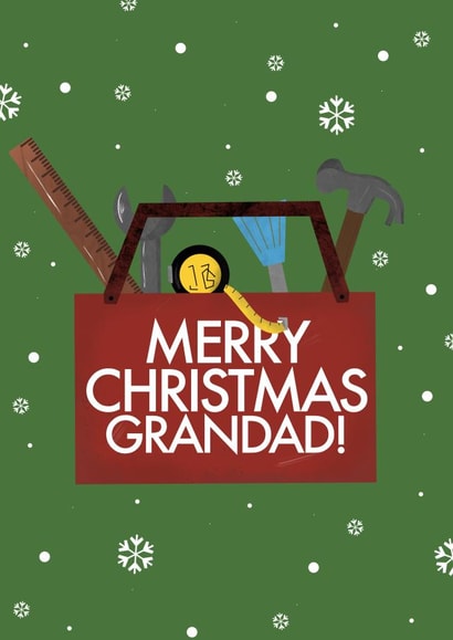 DIY Builder Gardner inspired Christmas card for grandad created by KATIE S