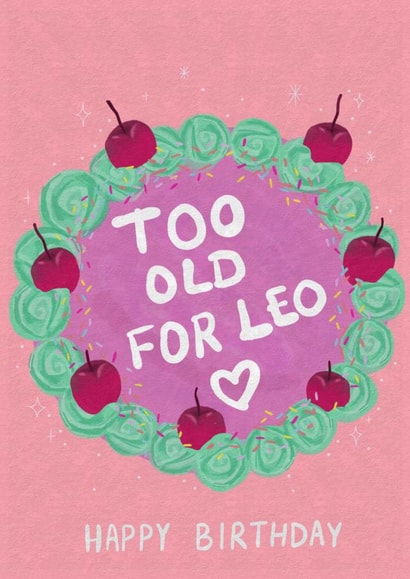 Birthday Funny Friend Girlfriend Leonardo Dicaprio created by Pastel Pineapple