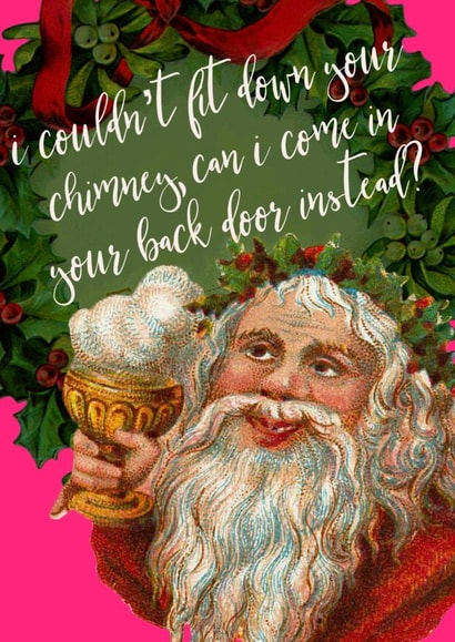 Back door Santa created by SillyBilly