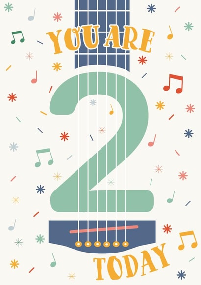 Kids 2nd Birthday card created by Larissa Nichele