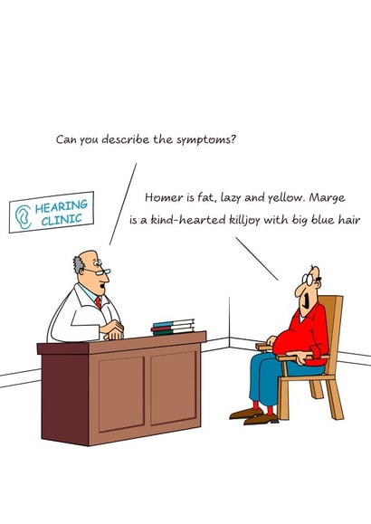 Funny Simpsons Birthday Card - Homer & Marge Humour - Cheeky and Cute Joke created by Swizzoo