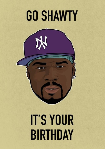 It’s your birthday - 50 Cent created by Doodles by Fish
