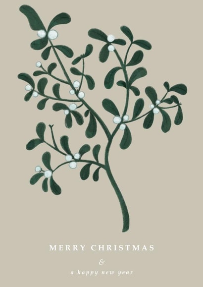 Merry Christmas! Sending you a mistletoe. created by Art by Antonia 