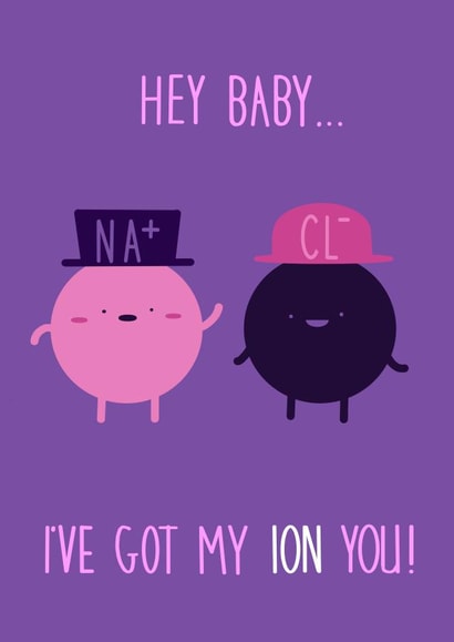 'Hey baby... I got my ION you' Valentines/ Anniversary card created by setsunai