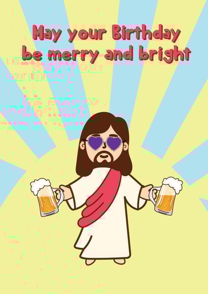 Have A Merry And Bright Birthday - December Birthday Card created by @Laura Lonsdale Designs