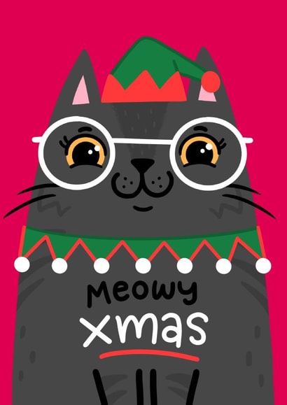 Meowy Xmas created by Blue Kiwi Design