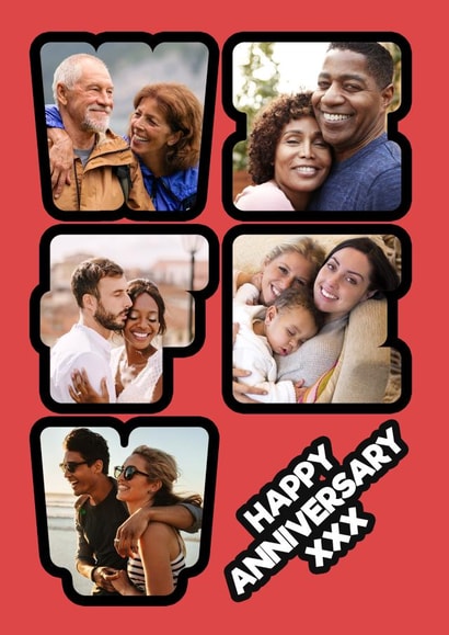 Wifey/Wife - Happy Anniversary - Photo Card created by Blind Faith