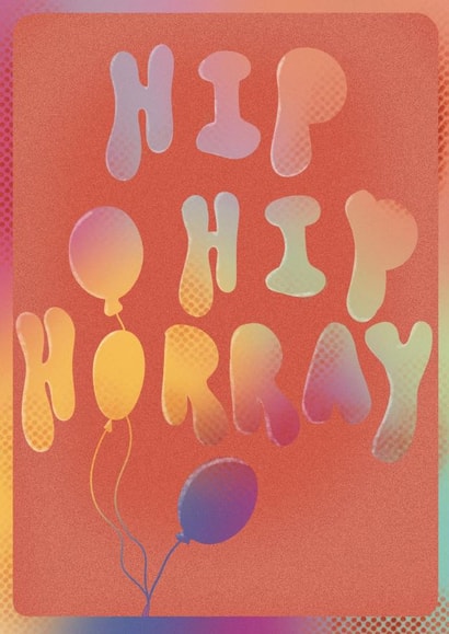 Groovy Card - Hip Hip Hooray created by Teresa Kilker Designs