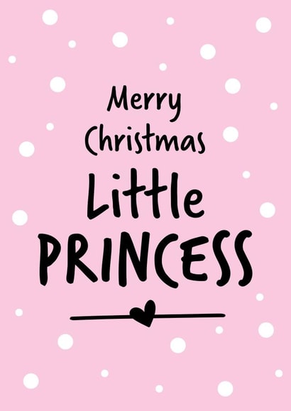Merry Christmas Little Princess created by Geordies Love Gin