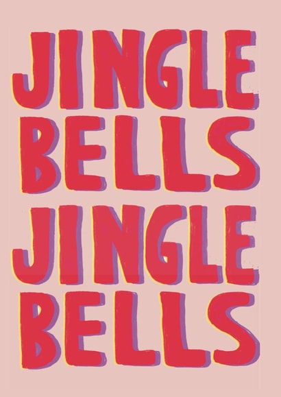 Cute Christmas card to send to your loved ones created by Laura Sadler