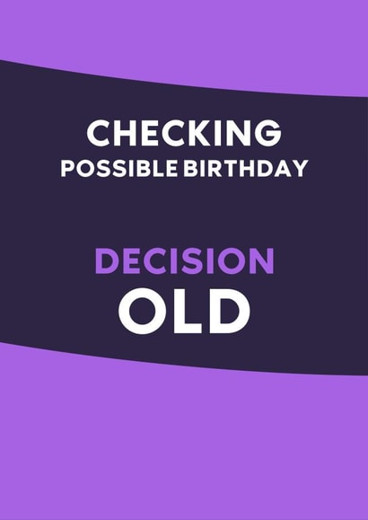 Funny VAR Birthday Card for Football Fan - VAR Decision Old created by SurelyThatsACard