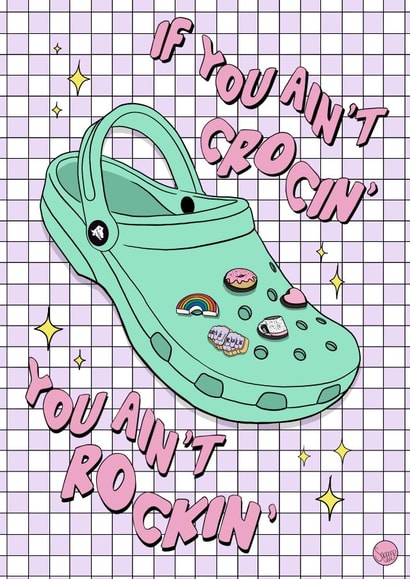 Funky Croc Card for a funky Croc lover! created by Saggggz