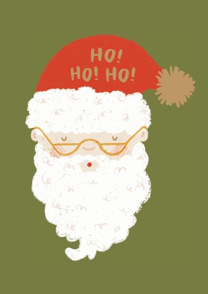 'Ho! Ho! Ho!' Christmas Card created by Raspberry Blossom