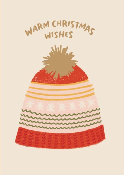 'Warm Christmas Wishes' Christmas card 1000 created by Raspberry Blossom