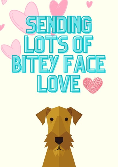 Send some Airedale love to someone you care about created by Laura Coyle
