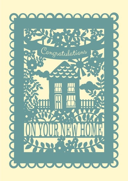 Congratulations On Your New Home Card created by Pogofandango