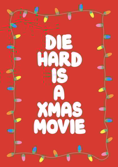 Die Hard is a Christmas movie! Its scientifically proven. created by Amy Watkinson