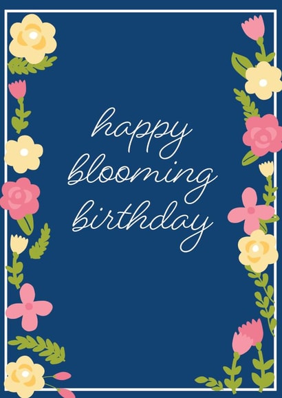 Blooming Birthday created by michaela