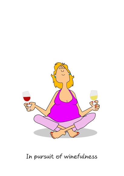 Funny Birthday Card for Mum, Daughter, Sister, Female Friend - Yoga Pilates Gym created by Swizzoo